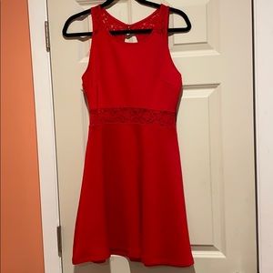 Red Lace Dress